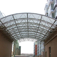 Polycarbonate Canopy Structure